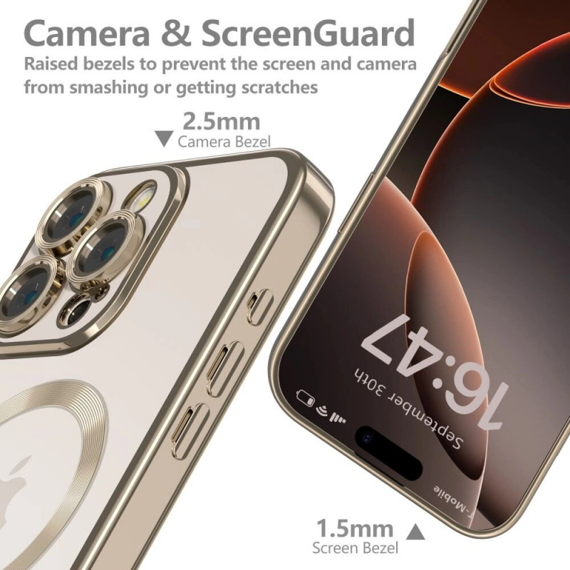 Θήκη Tech-Protect MagFlex MagSafe για Apple iPhone 16 Pro Max, Χρυσή