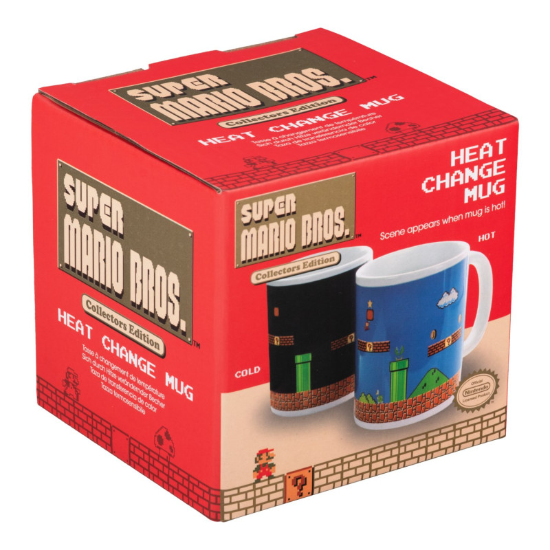 Paladone PP2927NN Super Mario Bros. κούπα που αλλάζει χρώμα με τη θερμότητα, πολύχρωμη