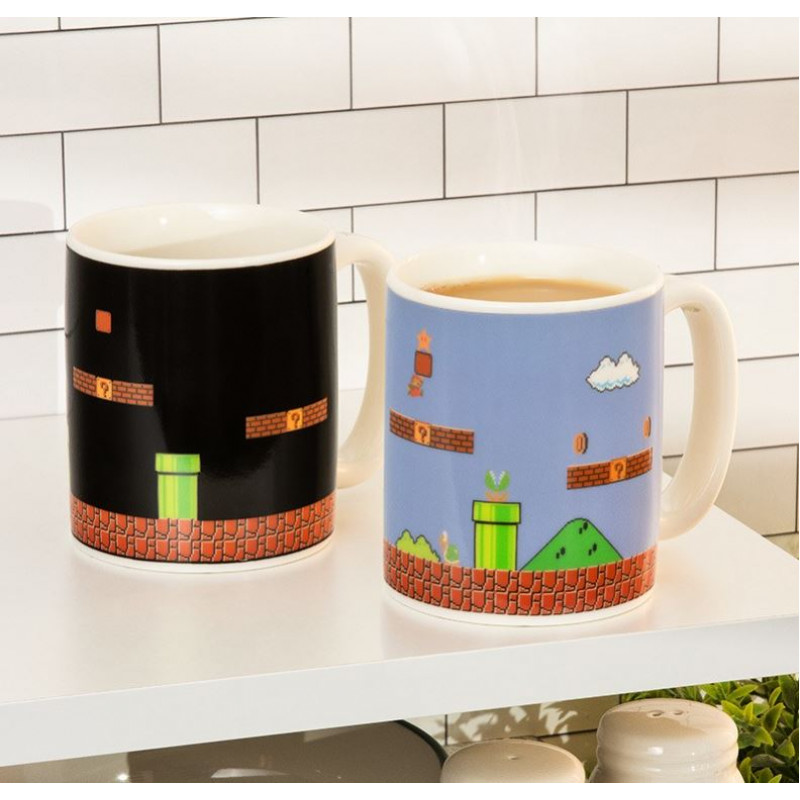 Paladone PP2927NN Super Mario Bros. κούπα που αλλάζει χρώμα με τη θερμότητα, πολύχρωμη