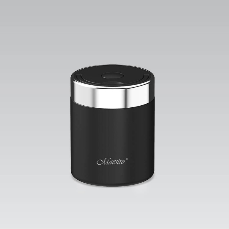 Maestro MR-1649-50-BLACK Θερμός φαγητού, 500 ml, Μαύρο