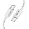 Tech-Protect Ultraboost Lite Καλώδιο USB-C / USB-C PD60W/3A 200 cm, Cool Grey