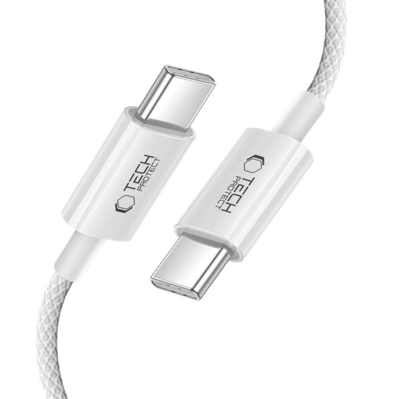 Tech-Protect Ultraboost Lite Καλώδιο USB-C / USB-C PD60W/3A 200 cm, Cool Grey