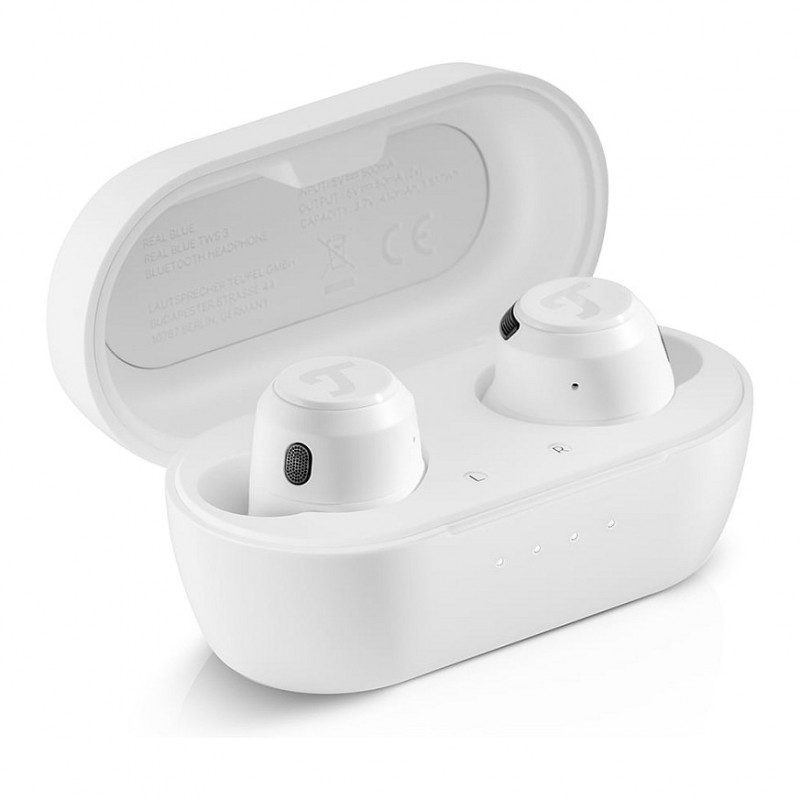 Teufel REAL BLUE TWS 3 ασύρματα ενδοωτιαία ακουστικά Bluetooth, καθαρό λευκό