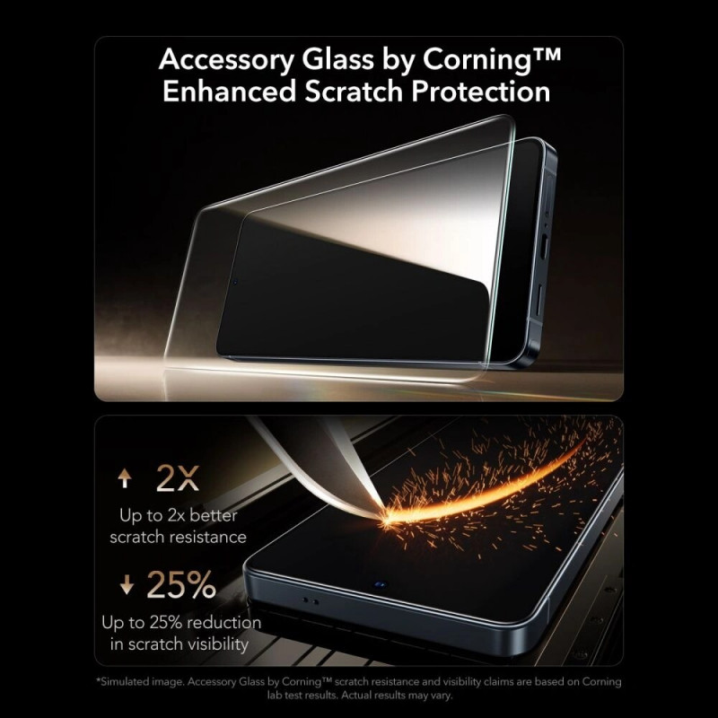 ESR UltraFit Armorite Pro Διαφανές Σκληρυμένο Γυαλί για Samsung Galaxy S26 Ultra