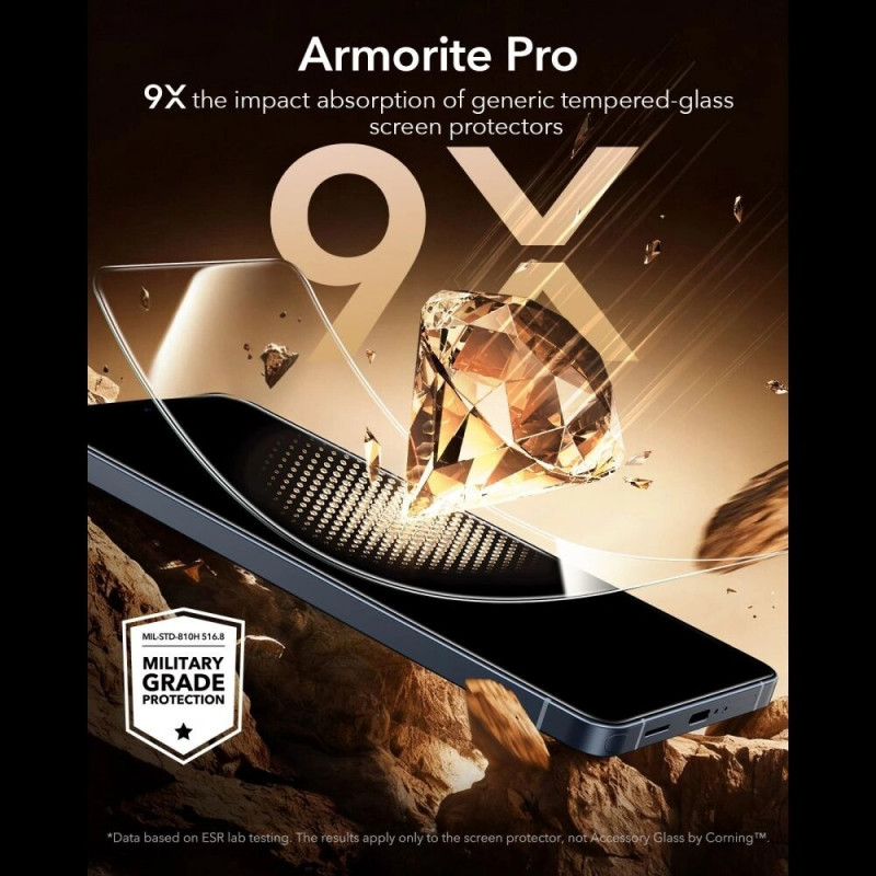 ESR UltraFit Armorite Pro Διαφανές Σκληρυμένο Γυαλί για Samsung Galaxy S26 Ultra
