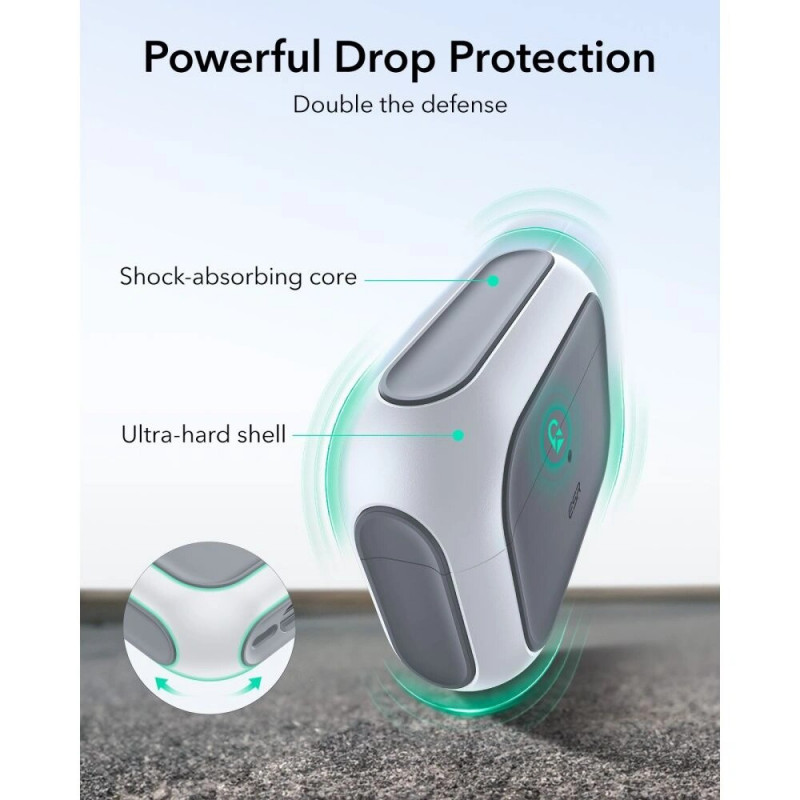 Θήκη ESR Orbit HaloLock MagSafe για Apple AirPods Pro 3, Λευκή