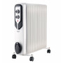 Θερμοπομπός λαδιού Adler AD 7818, 2500 W, 3 επίπεδα ισχύος, 13 πτερύγια, λευκός