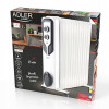 Θερμοπομπός λαδιού Adler AD 7818, 2500 W, 3 επίπεδα ισχύος, 13 πτερύγια, λευκός