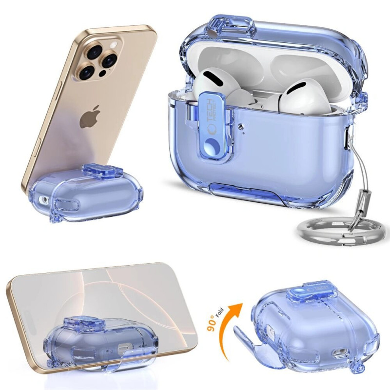 Θήκη φόρτισης Tech-Protect Bounce Pro για Apple AirPods Pro 3, ροζ