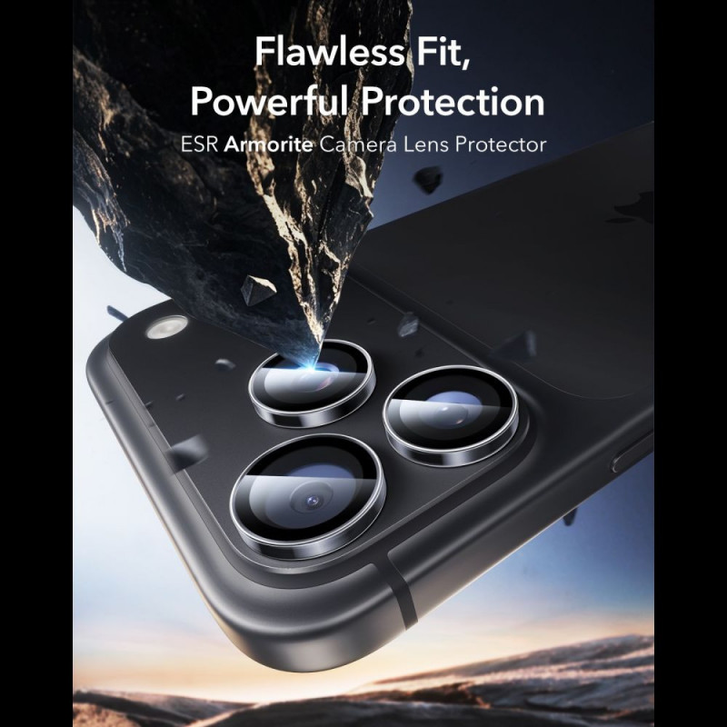 ESR Armorite Προστατευτικό Κάμερας για Apple iPhone 18 Pro / 18 Pro Max, Διάφανο, 1D99500202