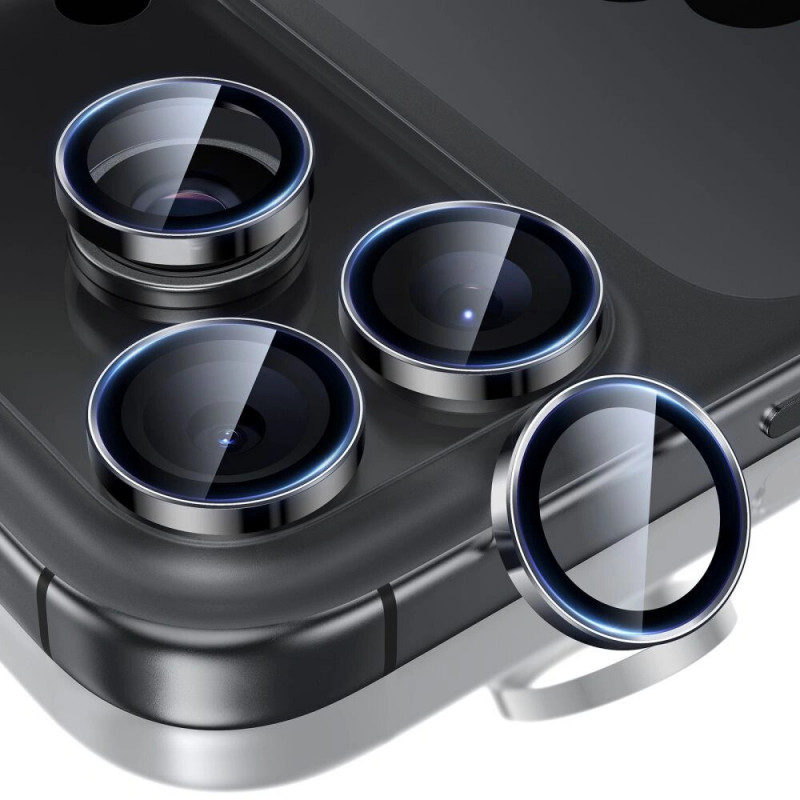 ESR Armorite Προστατευτικό Κάμερας για Apple iPhone 14 Pro / 14 Pro Max / 15 Pro / 15 Pro Max / 16 Pro / 16 Pro Max / 17 Pro / 17 Pro Max, Μαύρο (ESR931)