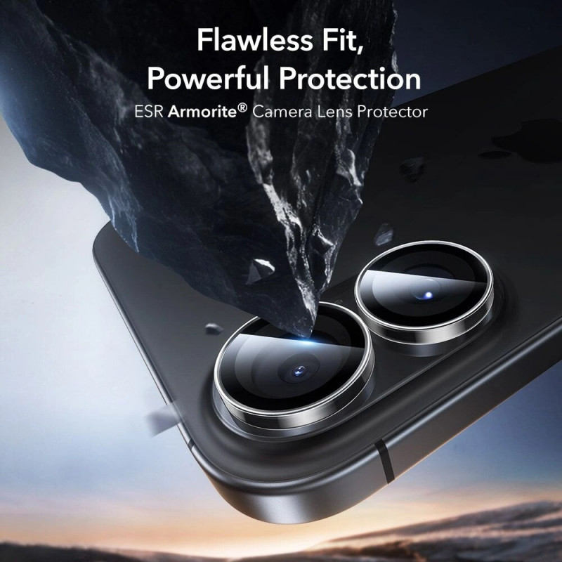 ESR Armorite Προστατευτικό Κάμερας για Apple iPhone 16 / 16 Plus / 17, Διαφανές (ESR930)