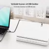 Καλώδιο USB 2.0 Logilink CU0107, USB-A/ αρσενικό σε USB-B/ αρσενικό, 480 Mbps, νάιλον, μέταλλο, μαύρο/ασημί, 2 m