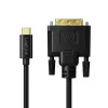 Καλώδιο Logilink UA0473 USB 3.2 Gen1 Type-C, C/M σε DVI-D/M, 1080p/60 Hz, μαύρο, 1.8 m