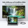 Καλώδιο Logilink UA0473 USB 3.2 Gen1 Type-C, C/M σε DVI-D/M, 1080p/60 Hz, μαύρο, 1.8 m