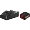 Bosch 1600A03CH1 κιτ εκκίνησης, 2x μπαταρίες GBA 18V 5.0 Ah, φορτιστής GAL 12V/18