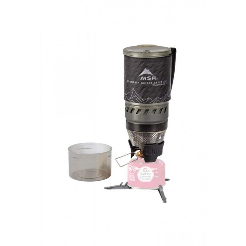 MSR Windburner Personal Stove System 1L, μαύρο