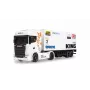 Amewi Mini-Scania 730 S με ρυμουλκούμενο box trailer 1:64 RTR, λευκό (22784)