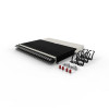 Patchbox .one 8RU UTP Patch Panel, μαύρο (PONEX8UTPBK)