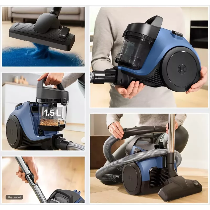 Ηλεκτρική σκούπα χωρίς σακούλα Bosch Serie 2 BGC05LBU2
