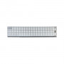 Inter-Tech IPC Μπροστινή Γρίλια FG-2US, ασημί, με κλείδωμα (88887138)