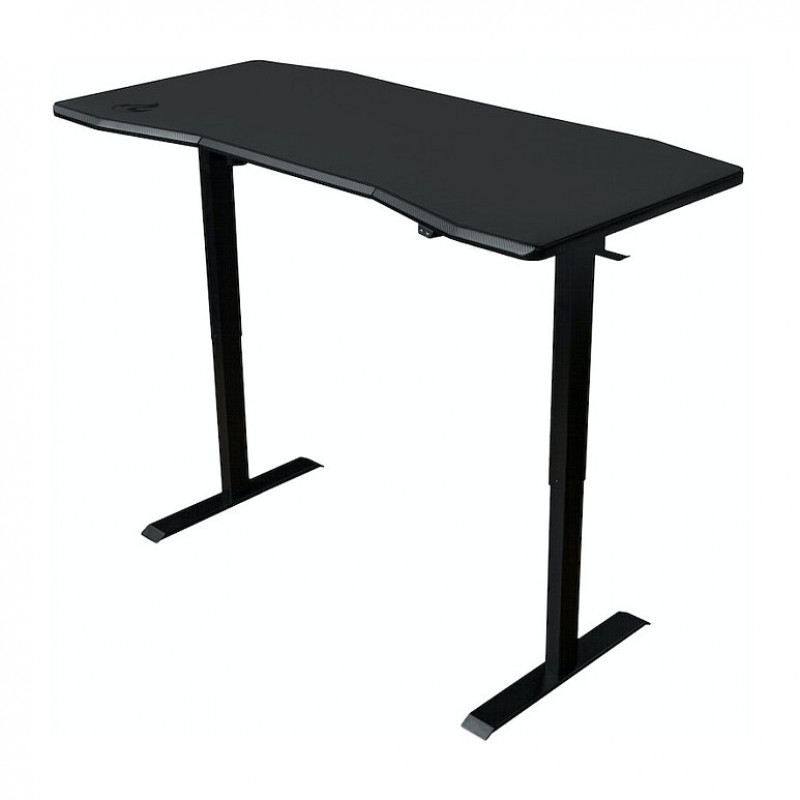 Γραφείο gaming Nitro Concepts Gaming Desk D16E NC-GP-DK-008, Carbon Black, 1600x800, ηλεκτρικά ρυθμιζόμενο καθ' ύψος