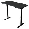 Γραφείο gaming Nitro Concepts Gaming Desk D16E NC-GP-DK-008, Carbon Black, 1600x800, ηλεκτρικά ρυθμιζόμενο καθ' ύψος