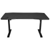 Γραφείο gaming Nitro Concepts Gaming Desk D16E NC-GP-DK-008, Carbon Black, 1600x800, ηλεκτρικά ρυθμιζόμενο καθ' ύψος