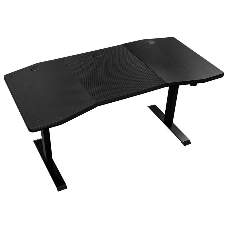 Γραφείο gaming Nitro Concepts Gaming Desk D16E NC-GP-DK-008, Carbon Black, 1600x800, ηλεκτρικά ρυθμιζόμενο καθ' ύψος