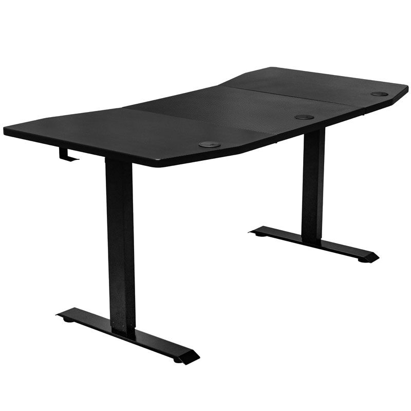 Γραφείο gaming Nitro Concepts Gaming Desk D16E NC-GP-DK-008, Carbon Black, 1600x800, ηλεκτρικά ρυθμιζόμενο καθ' ύψος