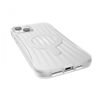 Θήκη X-Doria Raptic Clutch MagSafe για Apple iPhone 14 Plus / 15 Plus, Διάφανη