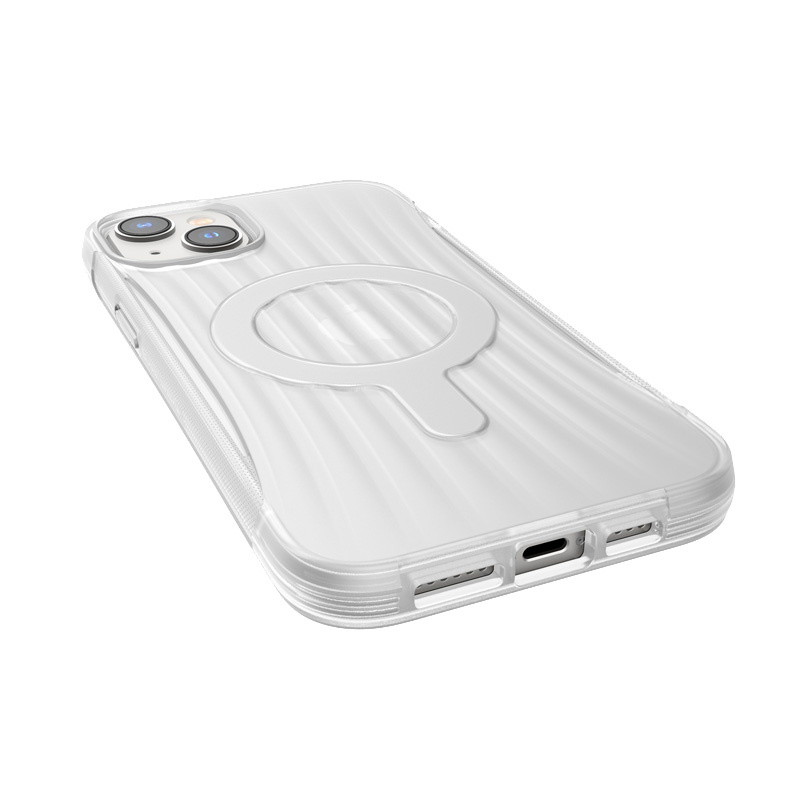 Θήκη X-Doria Raptic Clutch MagSafe για Apple iPhone 14 Plus / 15 Plus, Διάφανη