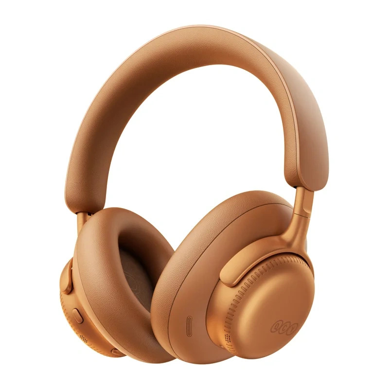 QCY H6 Ultra ασύρματα ακουστικά over-ear, προσαρμοστικό ANC, Bluetooth 6.0, πορτοκαλί