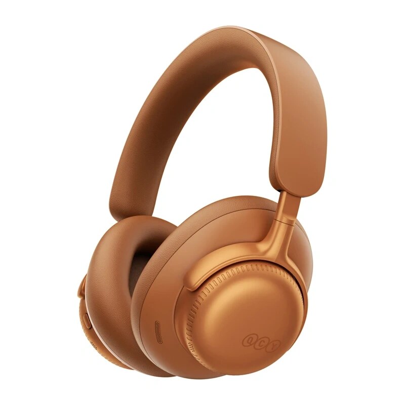 QCY H6 Ultra ασύρματα ακουστικά over-ear, προσαρμοστικό ANC, Bluetooth 6.0, πορτοκαλί