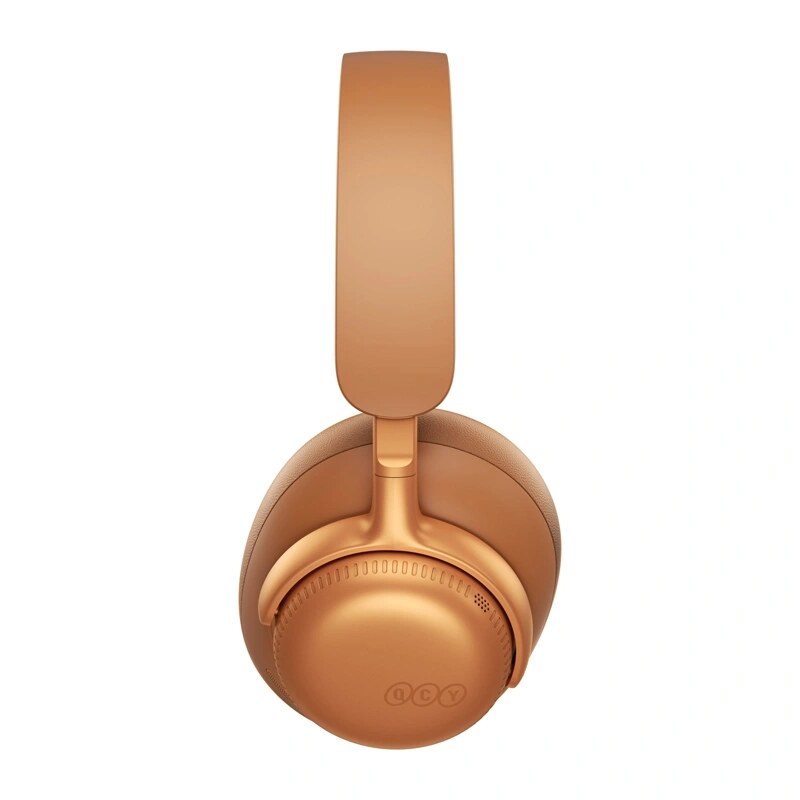 QCY H6 Ultra ασύρματα ακουστικά over-ear, προσαρμοστικό ANC, Bluetooth 6.0, πορτοκαλί