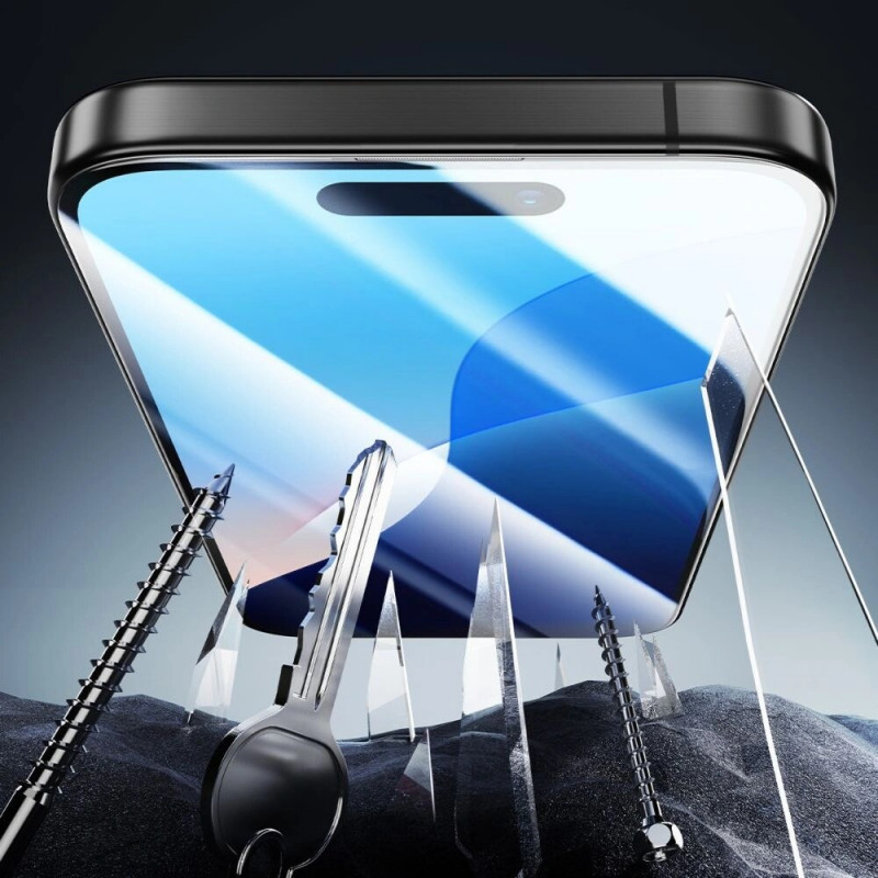 ESR Armorite Ενισχυμένο Γυαλί για Apple iPhone 16, Μαύρο Πλαίσιο