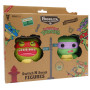 P.m.i. Kids World Fuggler S2 Swap & Style Φιγούρες FG6215A, Σετ 2 τεμαχίων (Raphael & Donatello)