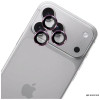 3MK Lens Protection Pro Apple iPhone 18 Pro / 18 Pro Max προστασία φακού κάμερας, tempered glass, Burgundy