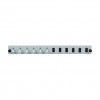 EFB Elektronik SB-FP-6SC-S-OM4 Μπροστινό Πάνελ Οπτικών Ινών για Τοποθέτηση σε Rack, 1U, Γκρι, Μεταλλικό, 432 mm