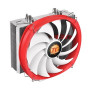Ψύκτρα CPU Thermaltake NiC L32, ανεμιστήρας PWM 140 mm, αλουμίνιο και χαλκός, κόκκινο, λευκό