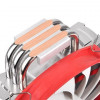 Ψύκτρα CPU Thermaltake NiC L32, ανεμιστήρας PWM 140 mm, αλουμίνιο και χαλκός, κόκκινο, λευκό