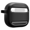 Θήκη Spigen Rugged Armor για Apple AirPods 4, μαύρη ματ