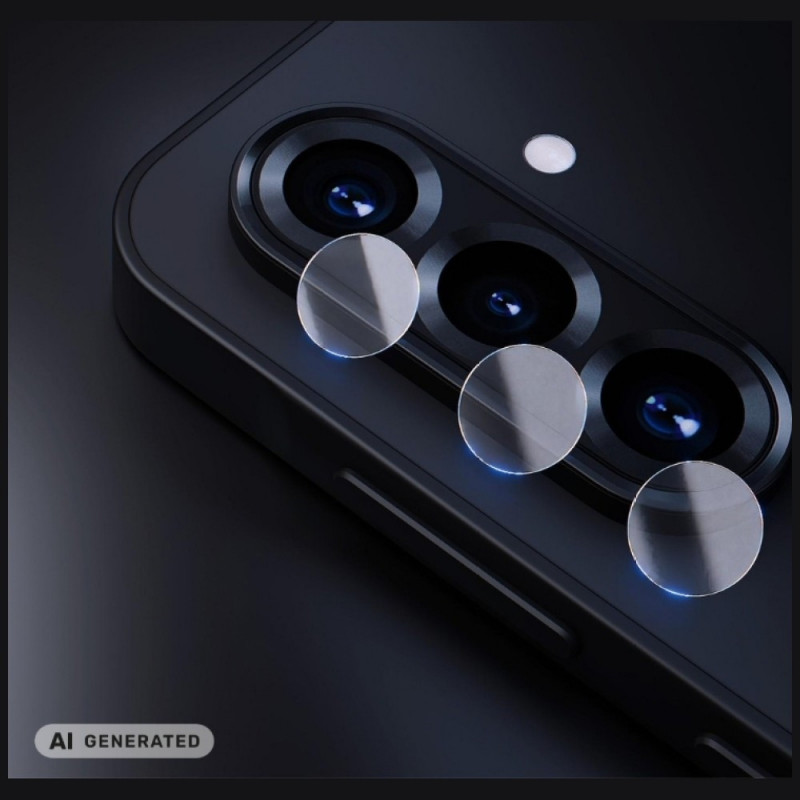 3MK Lens Protection Hybrid Glass Προστατευτικό Φακού Κάμερας για Samsung Galaxy A36 (4 τεμ.)