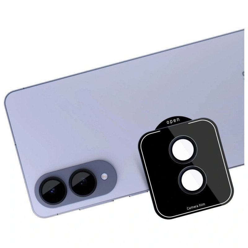 3MK Lens Protection Pro γυαλί προστασίας φακού κάμερας για Samsung Galaxy S25 Edge, μαύρο
