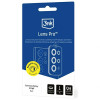 3MK Lens Protection Pro γυαλί προστασίας φακού κάμερας για Samsung Galaxy Z Flip7, μαύρο