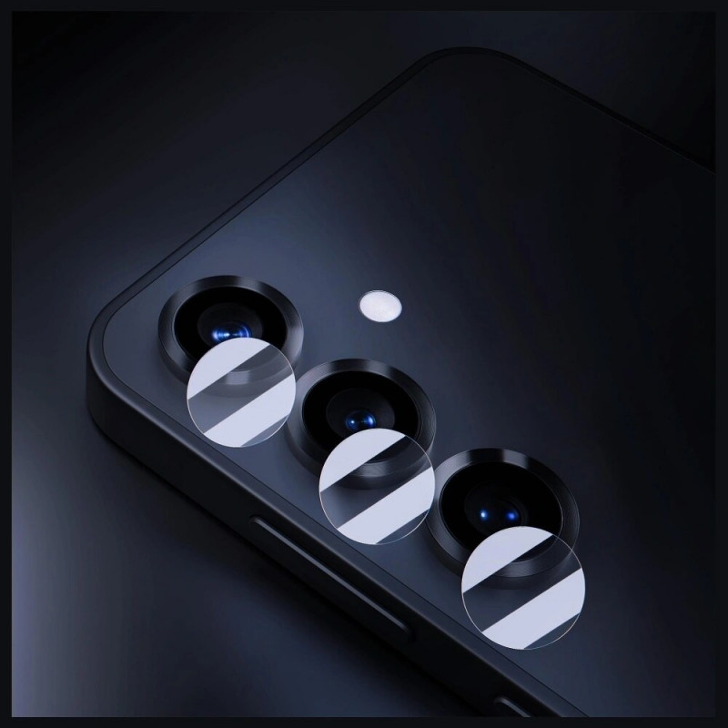 Υβριδικό γυαλί προστασίας φακού κάμερας 3MK Lens Protect για Samsung Galaxy S25 FE
