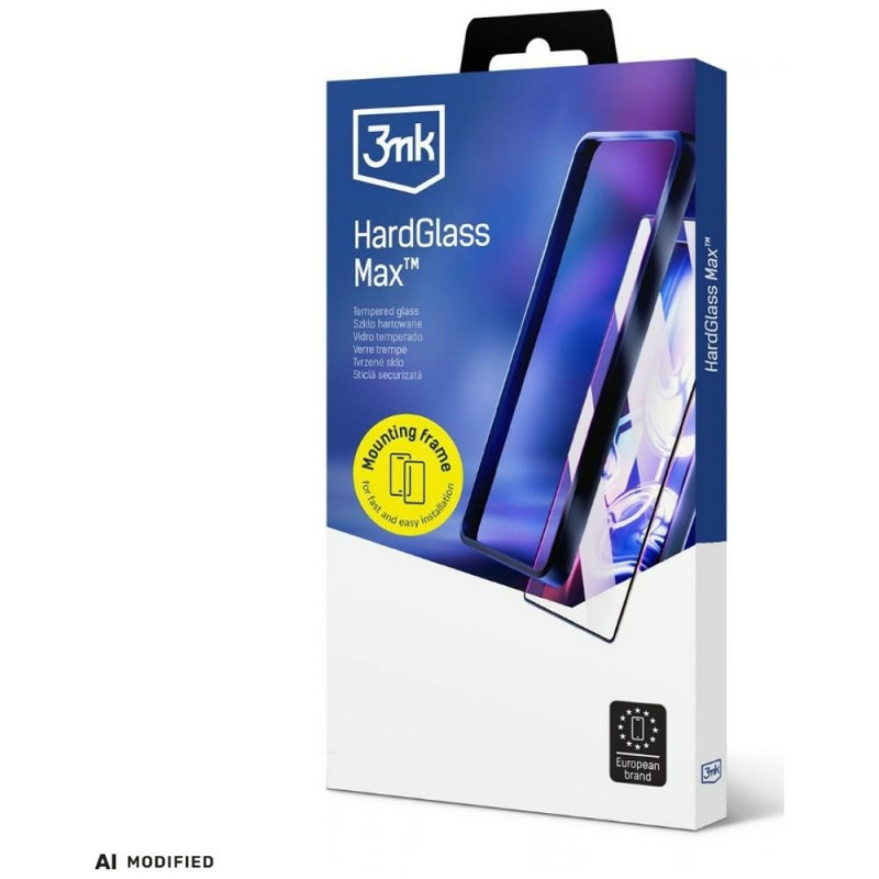 3MK HardGlass Max σκληρυμένο γυαλί με πλαίσιο τοποθέτησης για Samsung Galaxy A35 / A55 5G