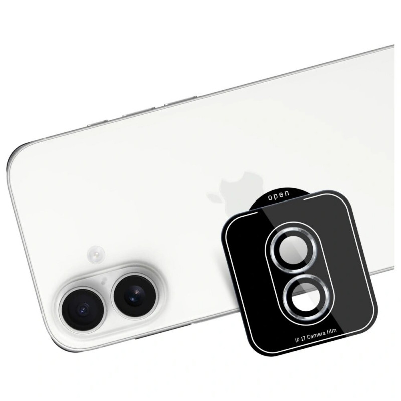 3MK Lens Protection Pro γυαλί προστασίας φακού κάμερας για Apple iPhone 17, ασημί