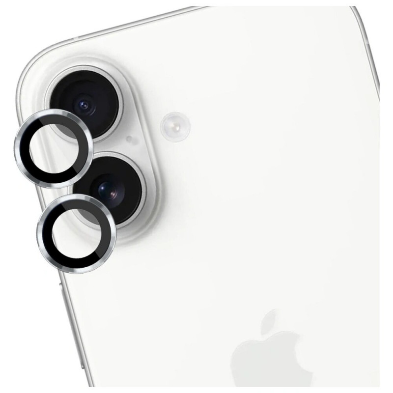 3MK Lens Protection Pro γυαλί προστασίας φακού κάμερας για Apple iPhone 17, ασημί