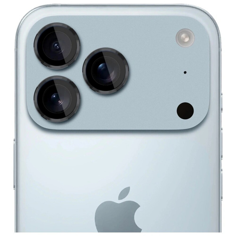 3MK Lens Protection Pro γυαλί προστασίας φακού κάμερας για Apple iPhone 17 Pro / 17 Pro Max, μαύρο